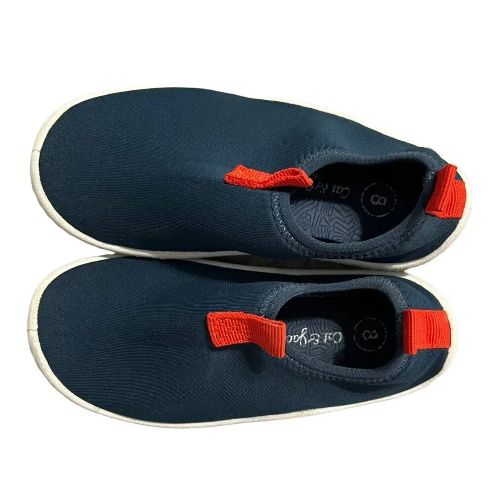 Cat & Jack Sz 8 Navy Blue Water Shoes